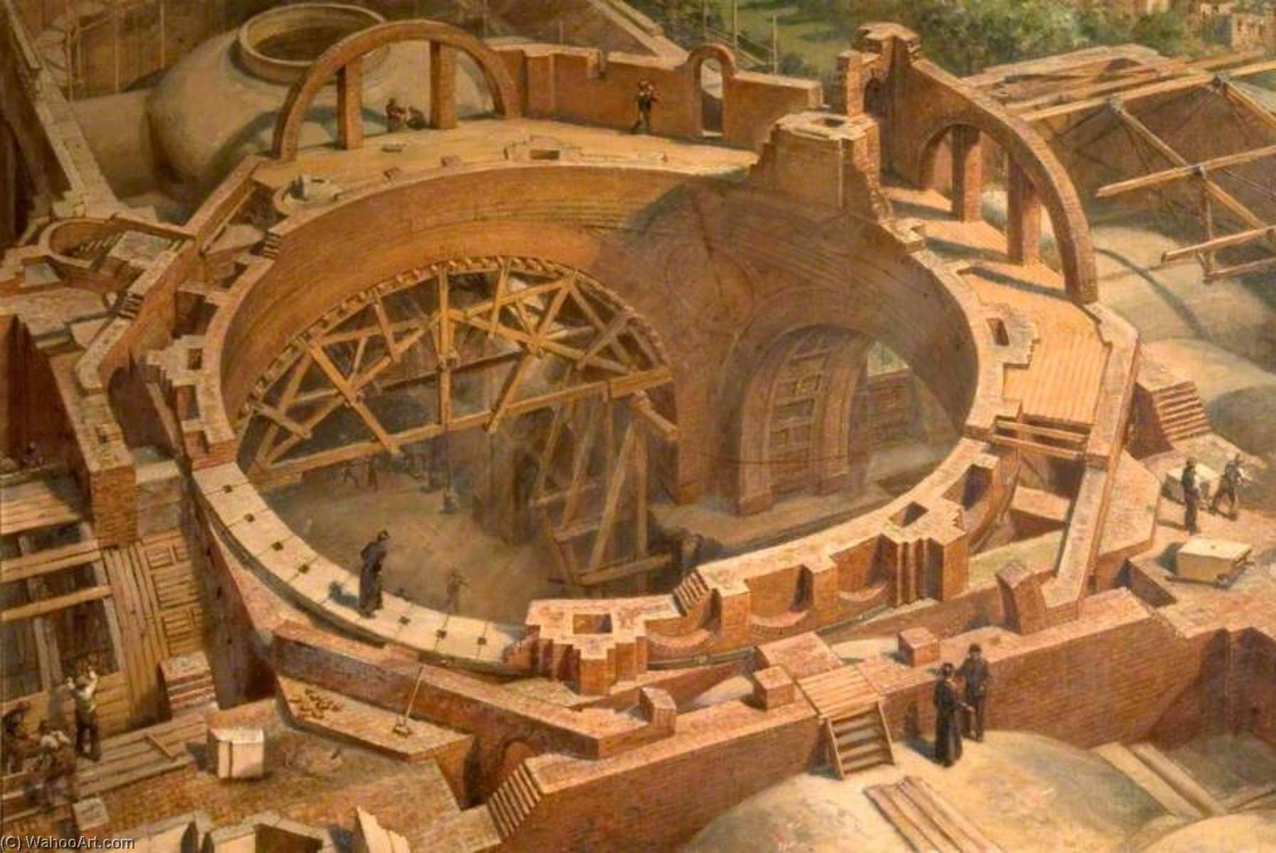 Cupola aedificata (Brompton Oratory Under Construction), 1941 by